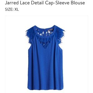 Brixton Ivy Jared lace top XL